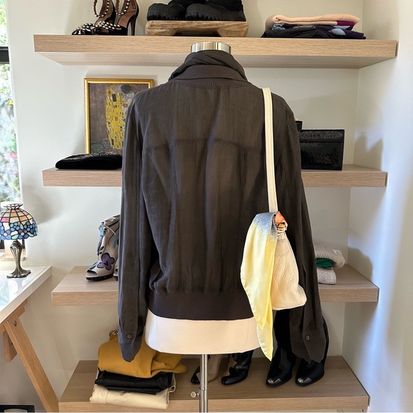 🌟SOLD🌟 Linen Gauze Jacket - Picture 4 of 5